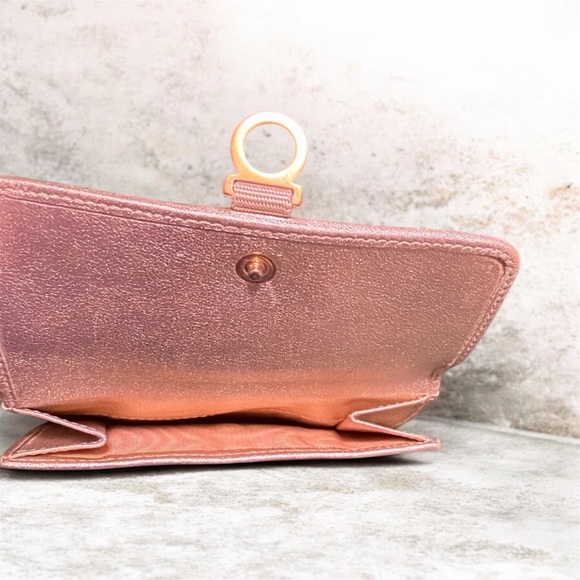 Salvatore Ferragamo Beige Wallet with Gold Accents - Picture 4 of 4